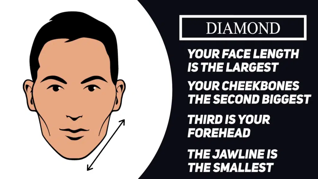 Jak ustalić, czy masz diamentowy kształt twarzy?